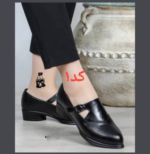 کفش طبی اداری روزانه روباز پاشنه۲سانت